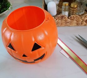 diy brass pumpkin vase