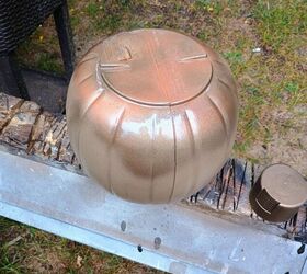 diy brass pumpkin vase
