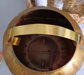diy brass pumpkin vase