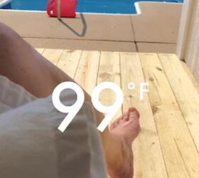Desperate for some relief from the hot summer sun, she tried this simple fix