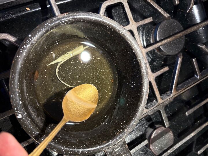home made autumn candle