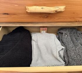 Here's what you want to put in your drawers BEFORE your stow your clothes