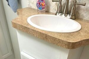 This update has us seriously rethinking our bathroom sink