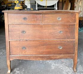 She gave this rescued dresser a fresh and modern update with the help of a raised stencil and this often-overlooked technique