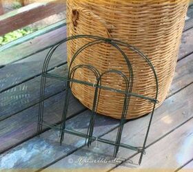 The brilliant way she uses extra garden fencing outside (it's not what you think!)