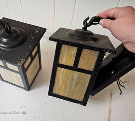 The unexpected way she updated her old sconces (in more ways than one!)