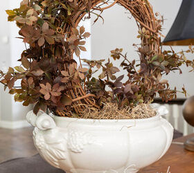 How to Make a Simple Fall Topiary
