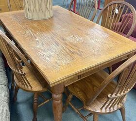 How she made this thrift store dining room table look so high-end