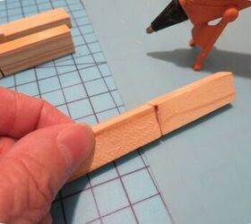 Glue Jenga blocks together for this adorable fall idea