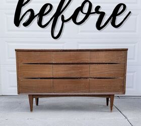 The fix and flip this old dresser was begging for