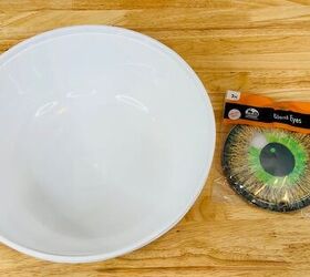 Grab giant plastic bowls for a front yard idea no one else will have