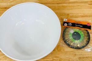 Grab giant plastic bowls for a front yard idea no one else will have