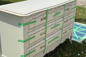 We can't wait to tape up our drawers and copy this one