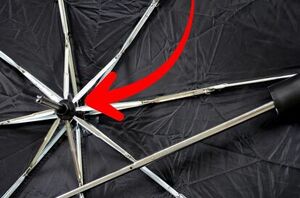 Use a broken umbrella this week for the coolest fall hack