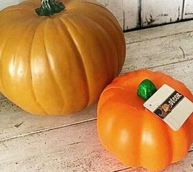 This is such a beautiful way to rethink your faux foam pumpkins