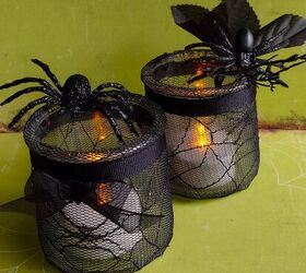 Quick & Easy Halloween Votive Holders