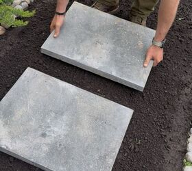 Watch how 6 pavers can almost instantly upgrade your yard