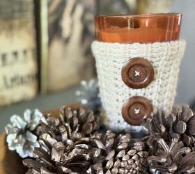 From Cuff to Cozy: Easy Thrifted Sweater Candle Wrap DIY