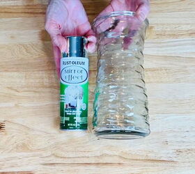 Use a plain glass vase for this stunning decor hack