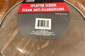 How a dollar store splatter sceen and a decorative napkin makes fabulous fall decor