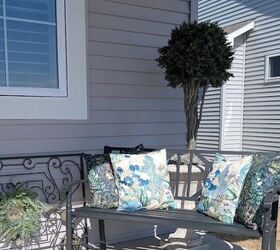 Prevent porch pillow flyaways with this easy hack