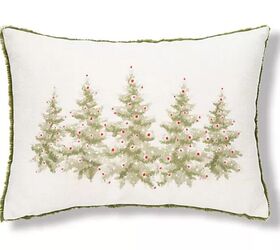 Winter Trees Throw Pillow by Valerie - image via QVC