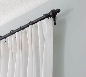 This curtain rod hack saved her $500!
