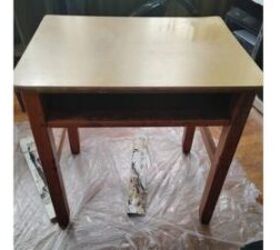 How this shabby old table got a romantic farmhouse upgrade