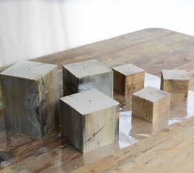 Grab some wood blocks for a 2-in-1 project for fall AND winter