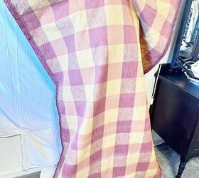 Watch how this unused Roman blind made her laundry room less of an eyesore