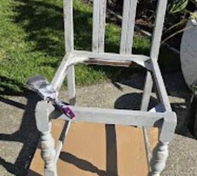 The clever way she updated this boring chair to liven up her living room