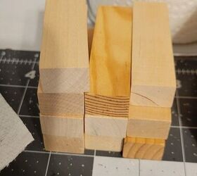 Use a few Jenga pieces for this yummy ornament idea