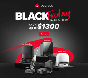 Roborock Black Friday Deals Just Dropped—Beat the Rush (and the Dust)