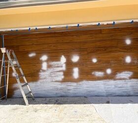 This is your sign to repair the cracked paint on your garage door (finally!)