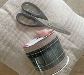 Use some ribbon for this festive pillow hack you'll want to keep even after the holidays