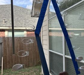 christmas tree window