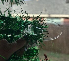 christmas tree window
