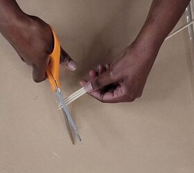 Use bamboo skewers for this dazzling Christmas decor idea