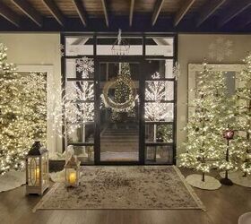 A Fairytale-Inspired Winter Wonderland Front Entry
