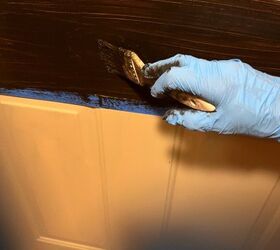 How she faked this high-end look for her door in just 3 hours