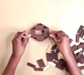 She shows you how to fake high-end Christmas decor with just a few items from the Dollar Tree