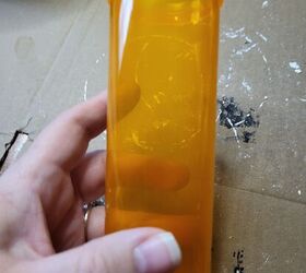 Did you know you can use your old prescription bottles to make adorable Christmas decor?