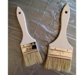 Grab a couple of dollar store paintbrushes to add a touch of cuteness to your tree this week