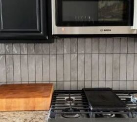 These outlets were really messing up the vibes from her new backspash, so she came up with this clever and budget-friendly solution