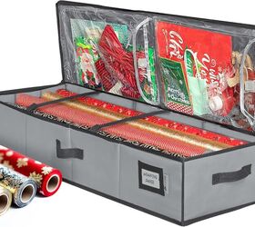 12 storage solutions to tidy up after the holidays, 2 Wrapping Paper Storage Bag