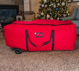 12 storage solutions to tidy up after the holidays, 4 Tree Storage Duffel with Wheels