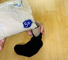 Why pouring rice in a sock will make your home a bit warmer this winter