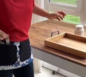 DIY crafting apron