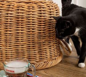 If your wicker is looking a little worse for wear, her genius hack is here to help