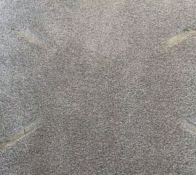 how to remove furniture indents from carpet using ice cubes